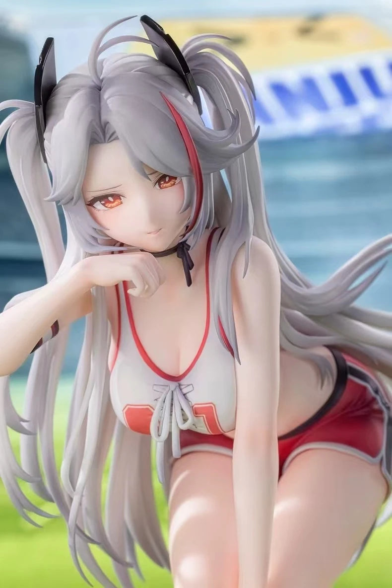 New Model Toy ‌Prinz Eugen Azur Lane Game Character Sculpture Cartoon Collectible Action Anime Figurine Statue Figure