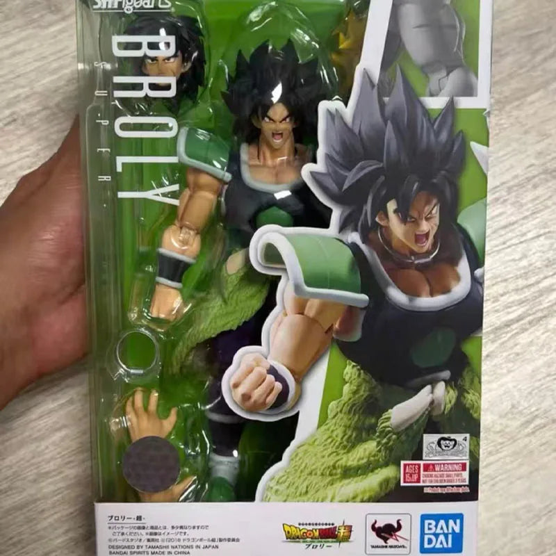 In Stock BANDAI Original Box S.H.Figuarts BROLY FULL POWER BROLY SUPER HERO NYCC SDCC SHF Action Figure Model ToyGift for Kid