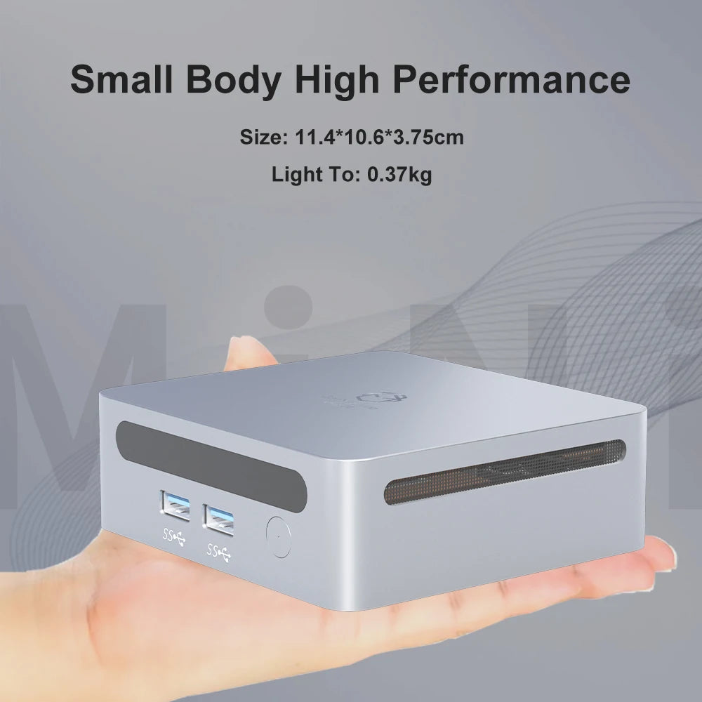 2025 GenMachine Mini PC 5500U AMD  Windows 11 Ryzen 2.1GHz Up to 4.0GHz DDR4 64GB WiFi6 NUC Gaming Pc Diy Gaming Computer