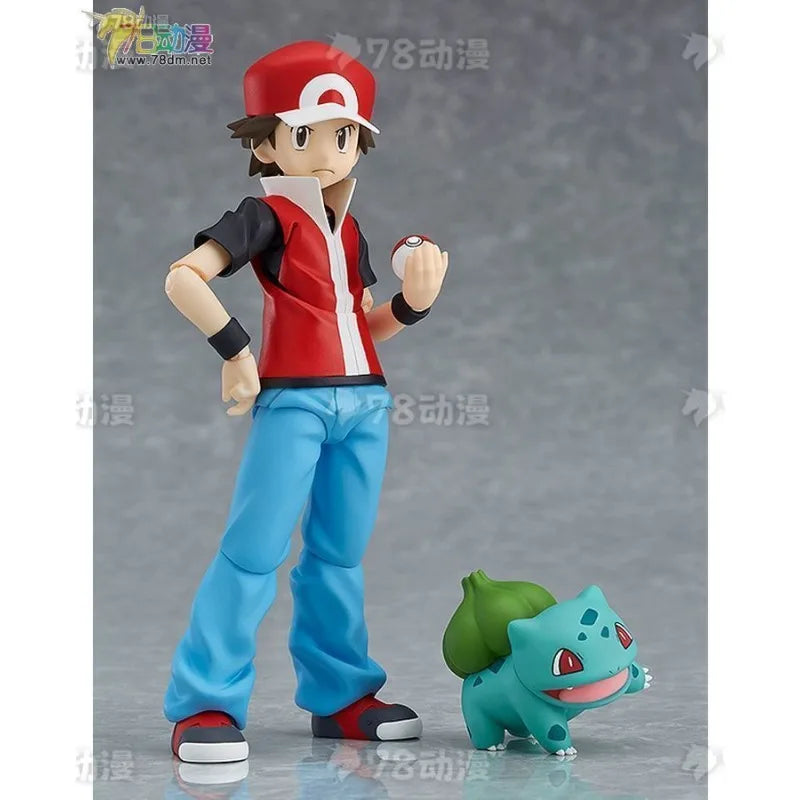 Max Factory Original Authentic Figma # 356 Pok É Mon Xiao Chi Mobile Doll Exquisite Model Handmade Toy Gift for Boys Collection