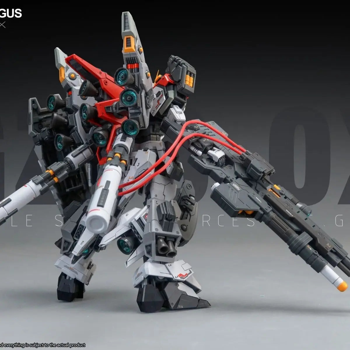 In Stock ZZA GZSS-OX01 REGUS Assembly Model Kit 1/100 GUS GZSS-OX Action Figures ABS Collection Statue Model Kids Toys Gifts