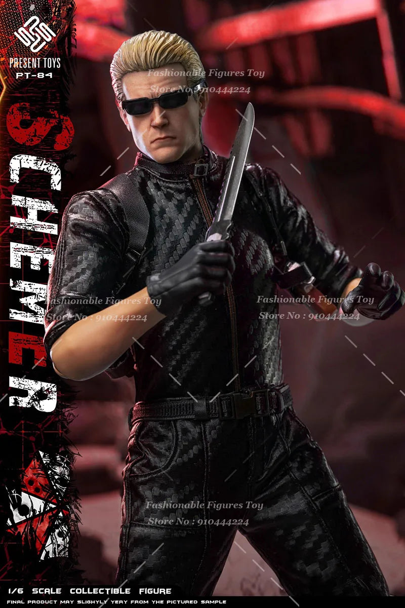 PRESENT TOYS 1/6 PT-sp84 Men Soldier Wesker Superpower Villain Full Set 12Inch Action Figure Model Best Collectible Dolls