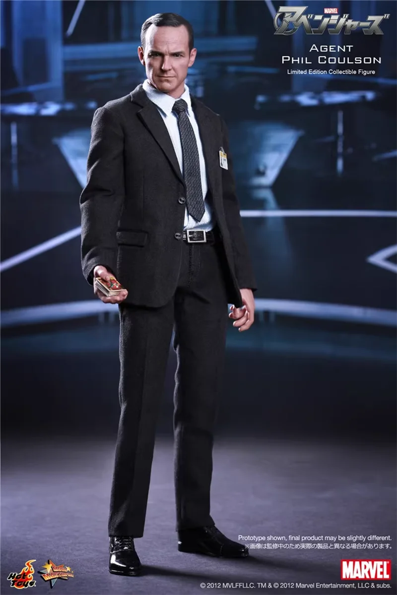 Original Hot Toys MMS189The Avengers 1/6th scale Agent Phil Coulson Action Figure Model Toys30CM scene ornament gift