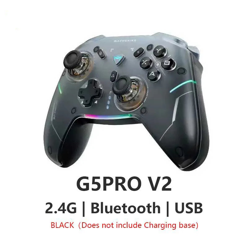 Machenike G5 pro V2 Controller Three-Mode Optical Gamepad Collector'S Edition Hot Swap Hall Rocker Bluetooth Trigger Vibration