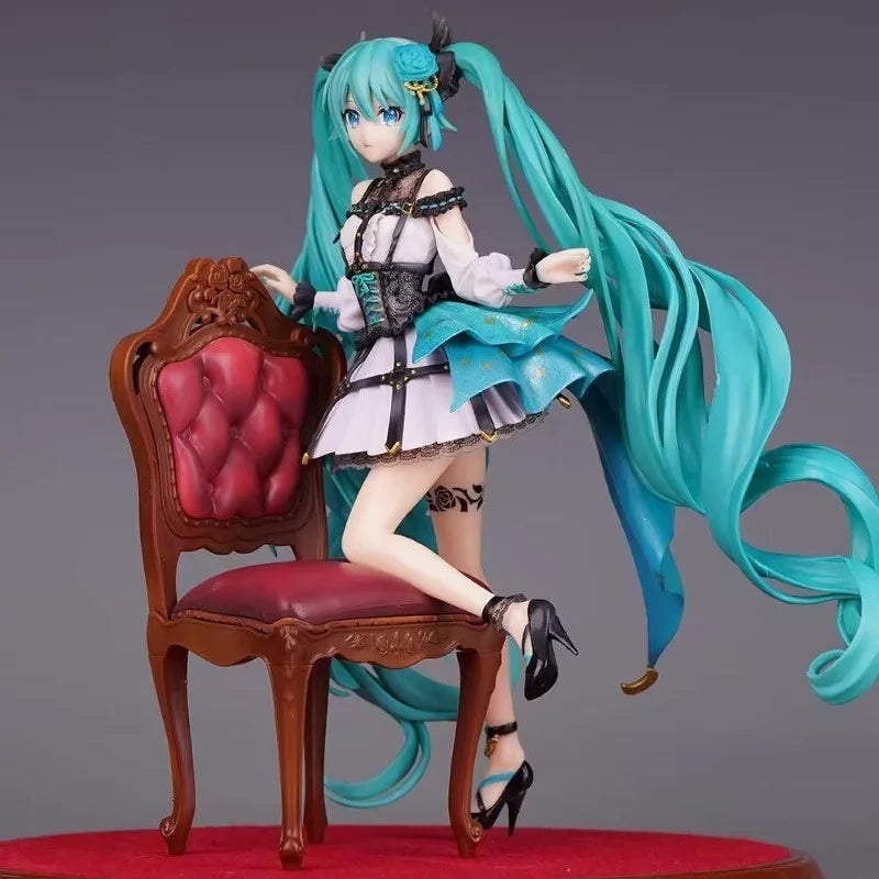 New Hatsune Miku animation peripherals personalized creative figures desktop trendy cartoon ornaments holiday gifts wholesale