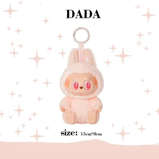 Original Popmart Labubu V1 V2 V3 The Monsters Macaron Have A Seat Big Into Energy Series Blind Box Vinyl Plush Doll Pendant