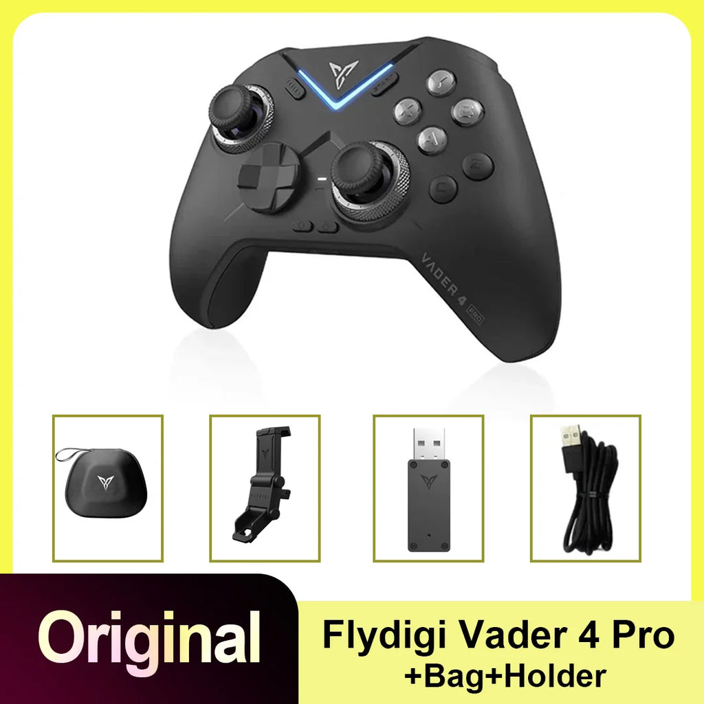 Flydigi Vader 4 Pro Gaming Controller With Hall Rocker Athletic Vibrate Trigger Switch 1000Hz Gamepad For Mobile Switch TV PC