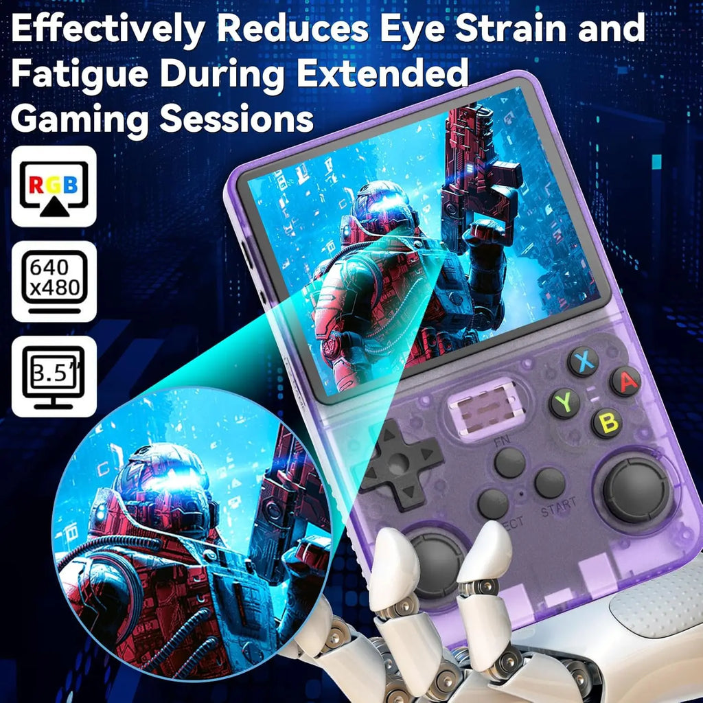 Original Arkos R36S Console Retro Portable Handheld Game Console 3.5-Inch Screen Mini Portatil Video Player 15000+ Retro Games