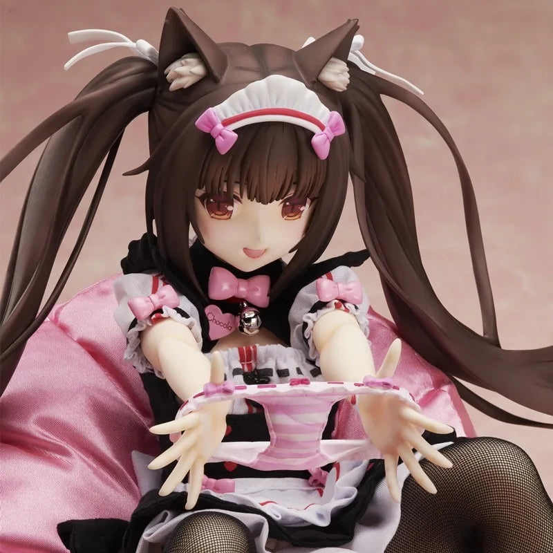 In Stock NSFW BINDing Native Nekopara Chocola Maid Ver Sexy Girl Action Figure Adult Collection Anime Model Toy Doll Kawaii Gift