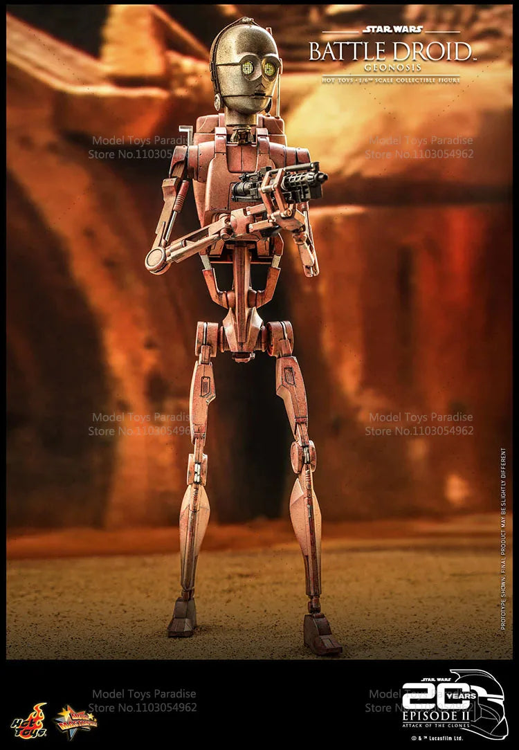 HOTTOYS HT MMS649 1/6 Collectible Toys Geonosis Battle Droid Star Wars Soldier 12inch Action Figure Model Gifts