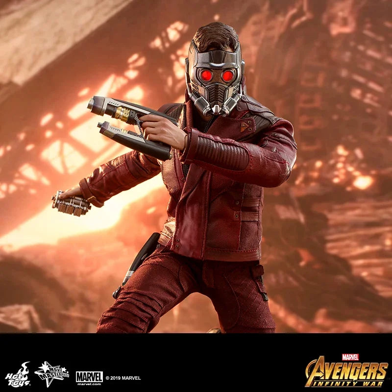 Hot Toys 1/6 Scale Star-Lord 3.0 Authentic Collectible Action Figure MMS539 Avengers Infinity War Marvel Movie Character
