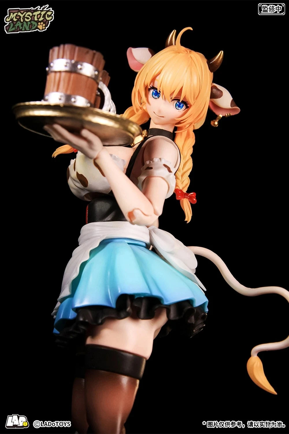 LadoToys Anime Figure Mystic Land Daisy Torres Beer Cow Girl One Twelfth Scale Pvc Collectible Model For Adult Collection Decor