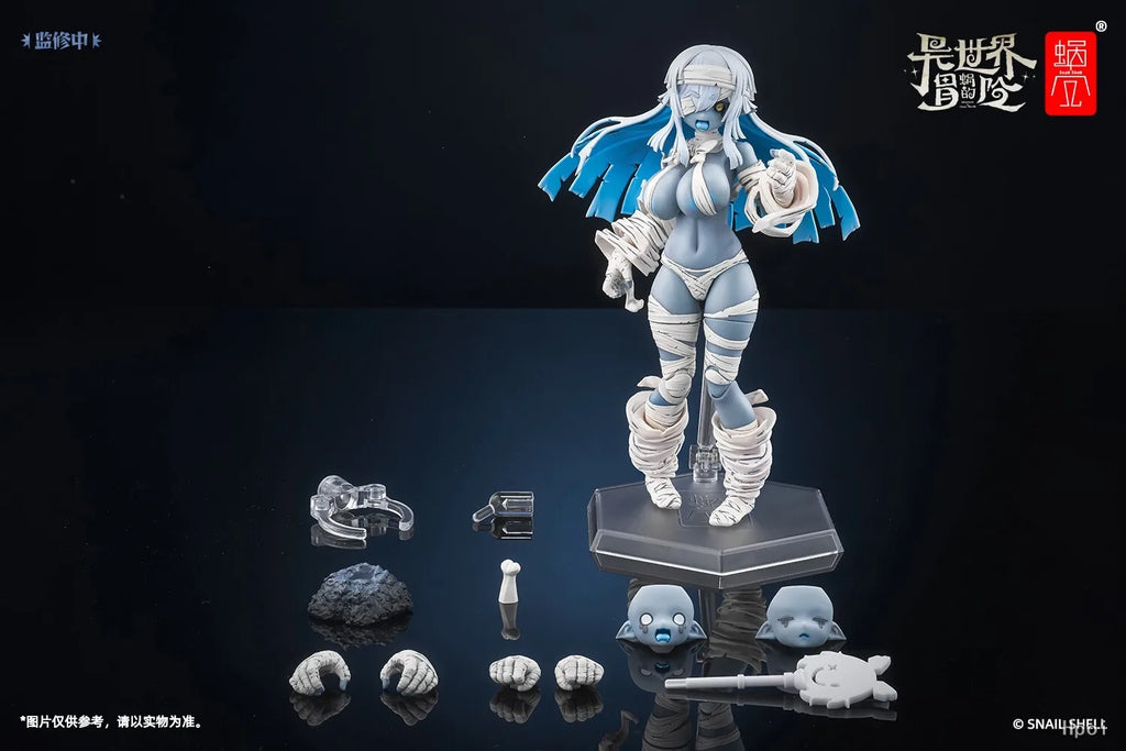 Snail Shell Zombie Grisa 1/12 Complete Action Figure Model