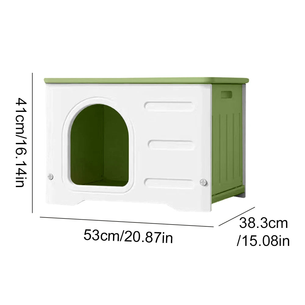 Cozy House for Small Pets Windproof Rainproof Universal Shelter Stray Four Seasons Cats Outdoor Nest Outdoor Kitten Nest