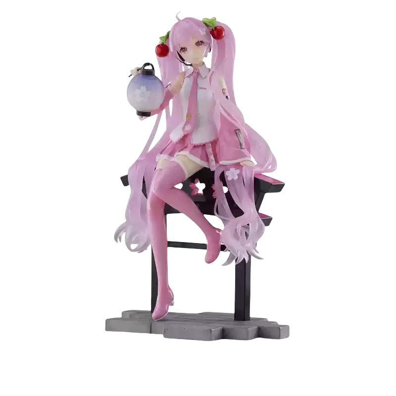 In Stock Hatsune Miku Anime Action Figures Noodles Stopper Model Figure Toys Collectible Gift for Toys Hobbies Children