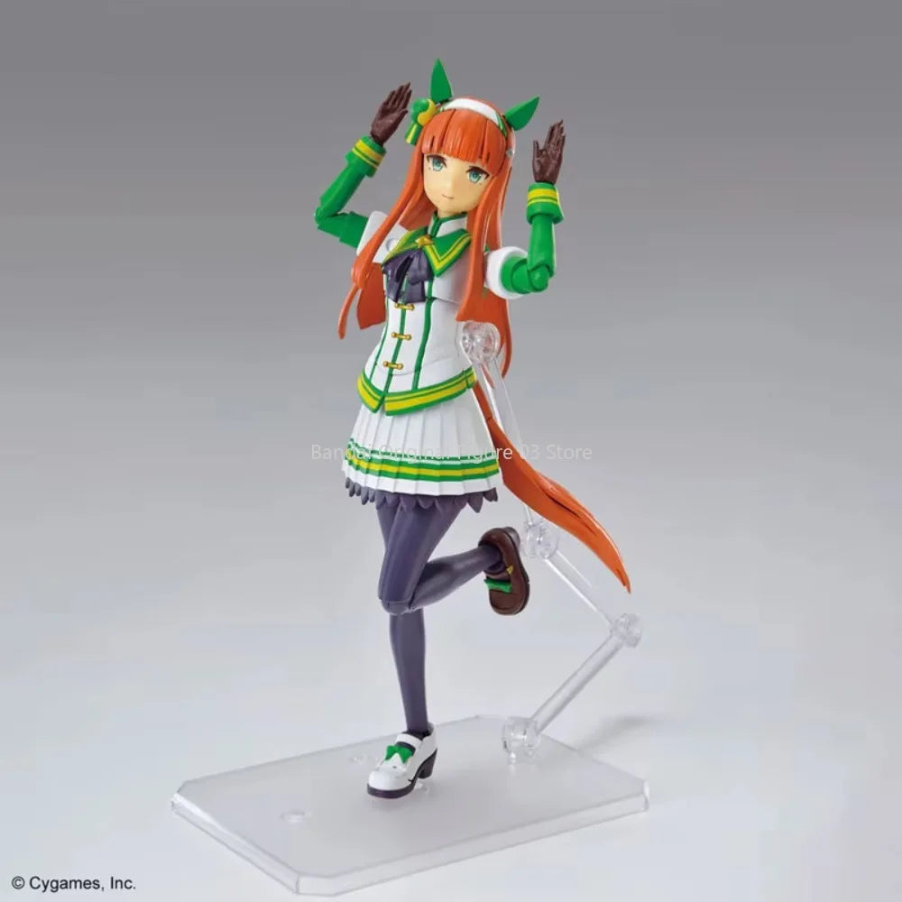 Bandai Original Genuine Figure Pretty Derby Modellbausatz Figure-rise Standard Silence Suzuka Collection Modell Actionfiguren Spielzeug