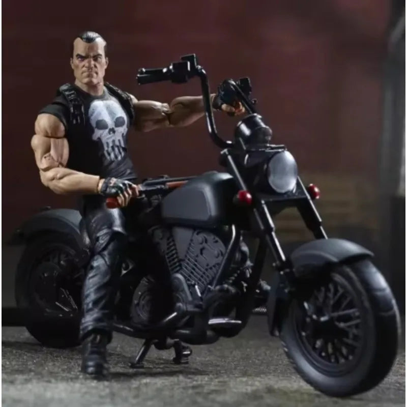 Original Hasbro Marvel Legends Series The Punisher Anime Figure Toy Collection Gift