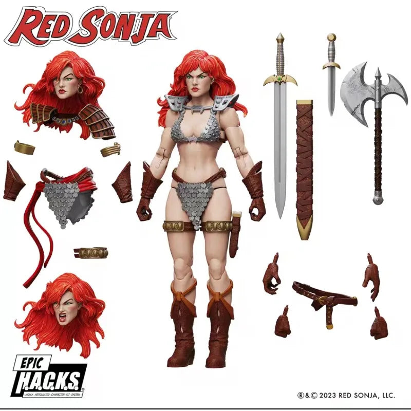 New Original 1/12 Epic Deluxe Edition Red Sonia Action Doll Toy Collection Gift