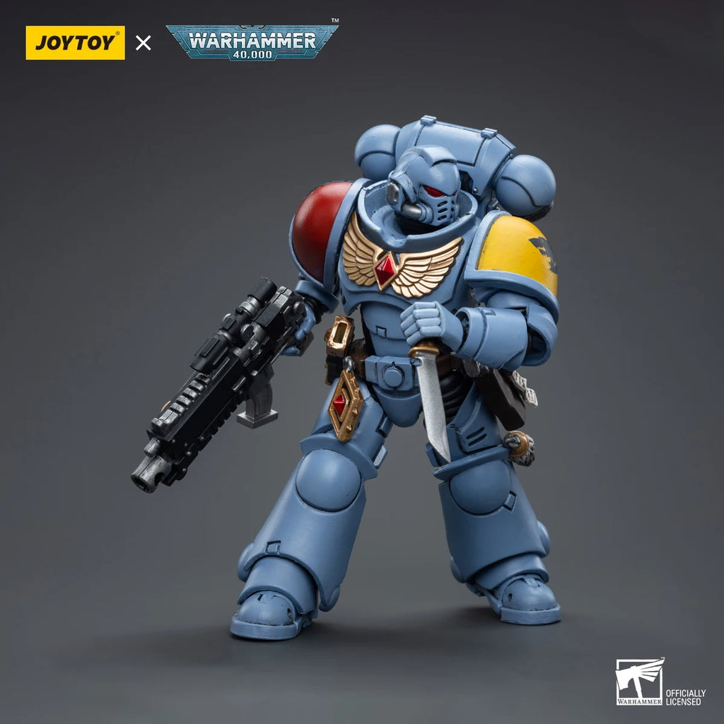 JOYTOY Warhammer 40k Action Figure 1/18 Ultramarines Intercessors Anime Figurine Articulated Joints Model Collection Model Toys