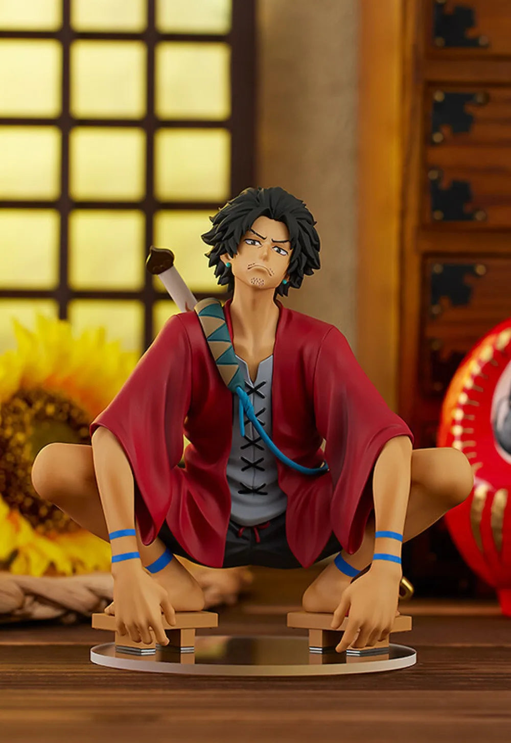 100% Original in Stock Good Smile Company Pop Up Parade Samurai Champloo Mugen L Collection Series Anime Figure Model Toys