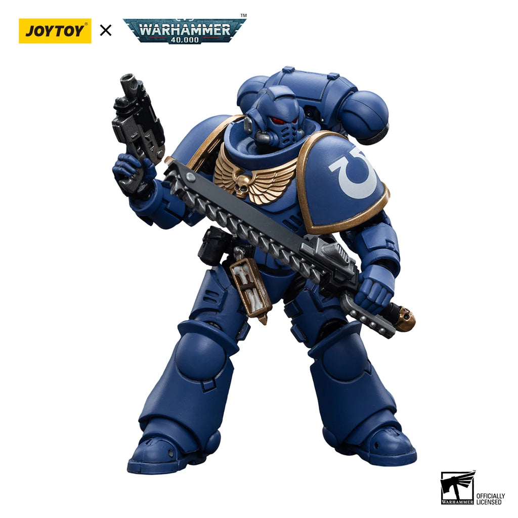 JOYTOY Warhammer 40K 1/18 Action Figure Ultramarines Intercessors Anime figures Toys
