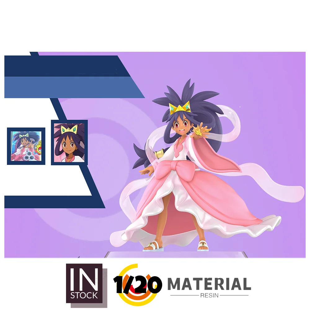 [In Stock] 1/20 Resin Figure [LUCKY WINGS] - Iris & Haxorus With Champion Ball