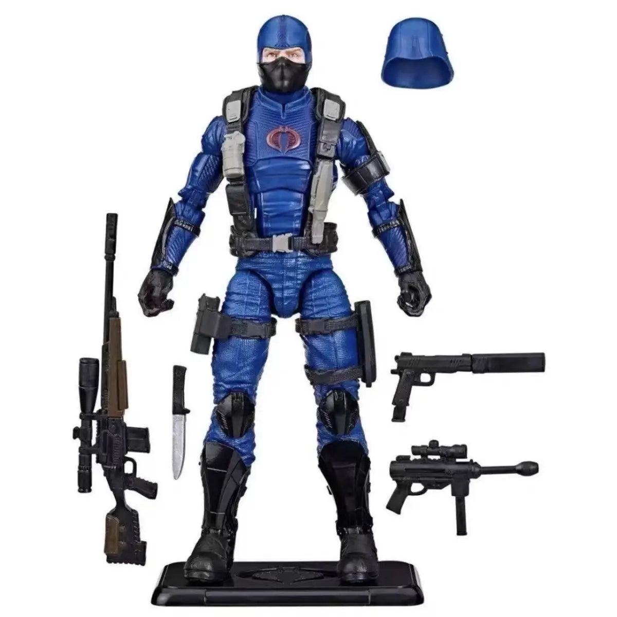 In Stock Hasbro G.I. Joe Classified Series Retro Snake Eyes Cardback Cobra Trooper Action Figure Bulk Model Toys Gifts