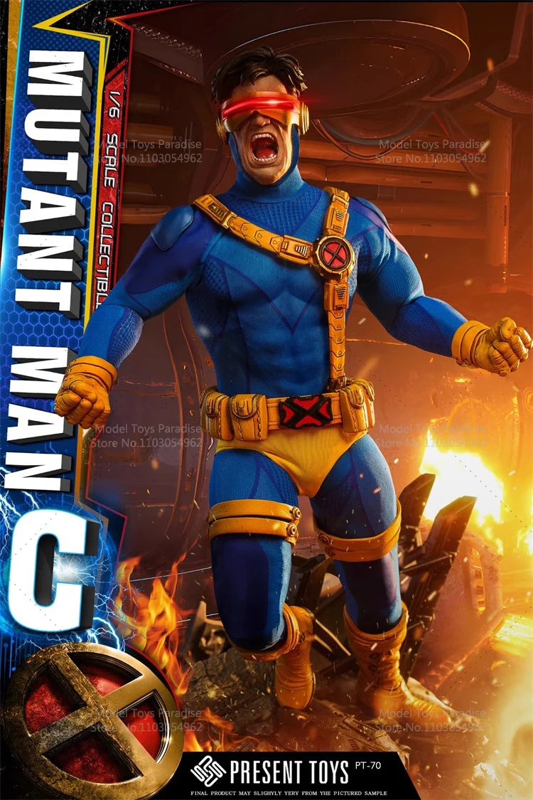 PRESENT TOYS PT-sp70 PT-sp71 1/6 Collectible Toys Cyclops Super Hero Men Soldier 12inch Action Figure Model Gifts