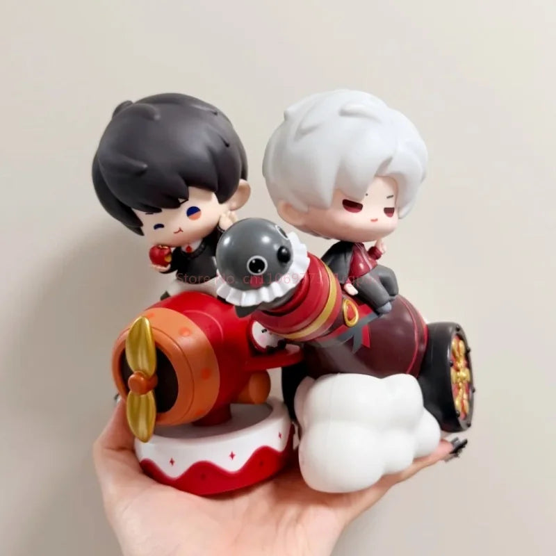 Original Love And Deepspace Cute Sylus Caleb Rafayel Zayne Xavier Cosplay Cartoon Q Version Anime Figure Desktop Decoration Gift