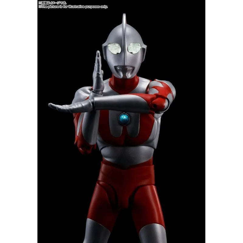 In Stock Genuine Bandai Ultraman Model Kit SHF First Generation Ultraman Anime Action Figure Collection Finished Model Toys Gift