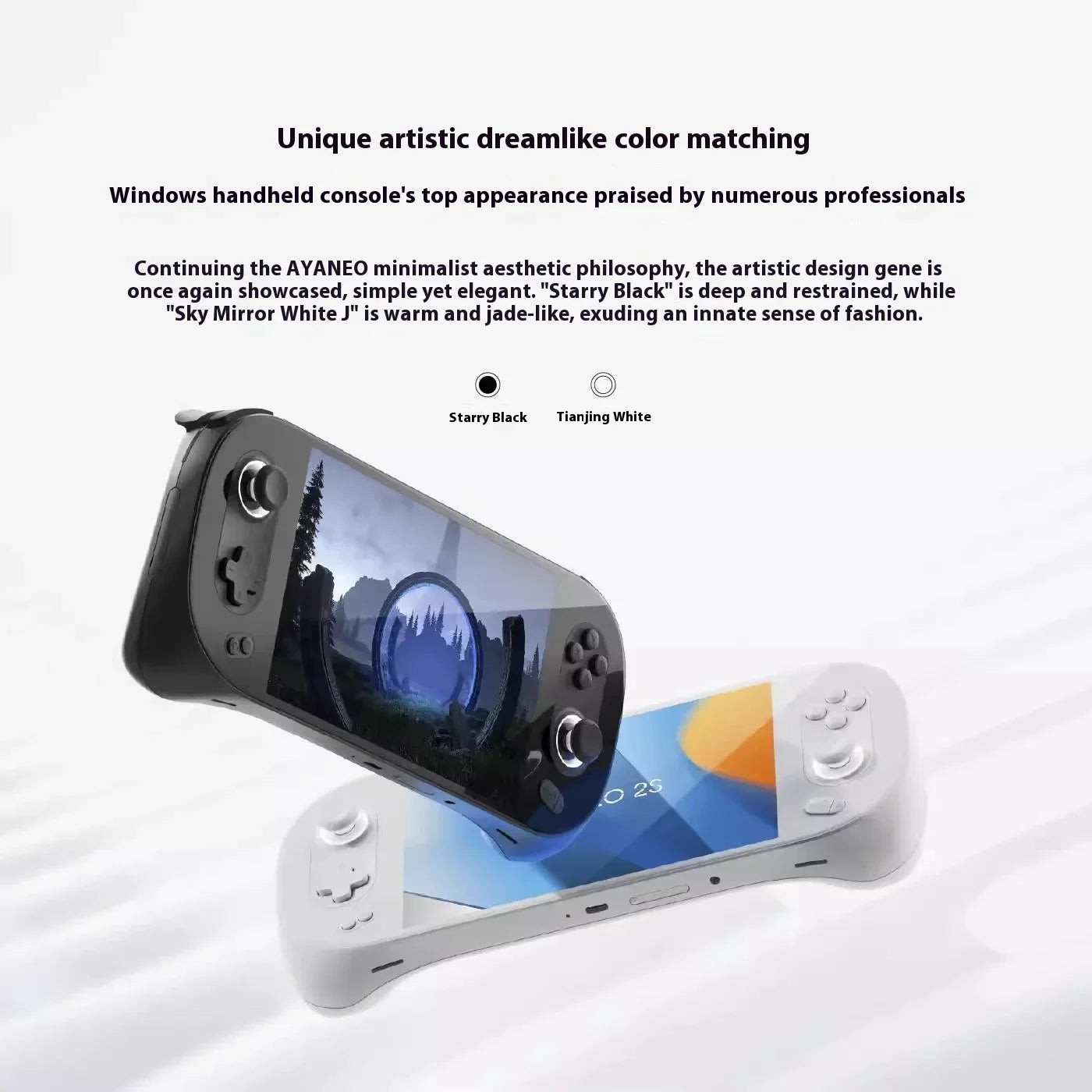 AYANEO 2S Game Console Thin and Light PC Portable Windows Handheld AMD8840U 7-inch Full Screen Gamer Accessories Gifts