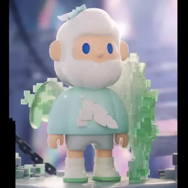 Finding Unicorn FARMER BOB Next Generation Pixel Universe Series Blind Box Toys Kawaii Anime Action Figure Surprise Mystery Box