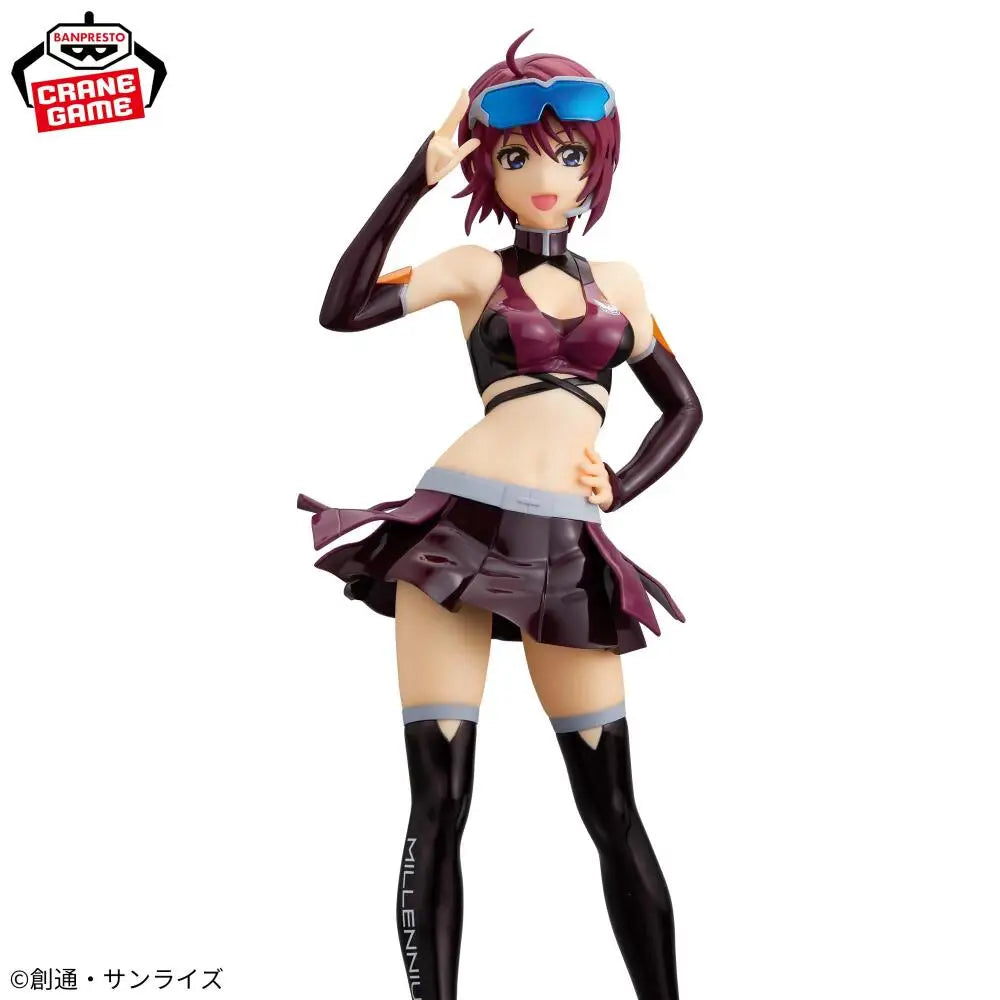 Officially Licensed Banpresto Glitter&Glamours Racing Lunamaria Hawke Figure Anime Mobile Suit Gundam Seed Freedom Model Toy