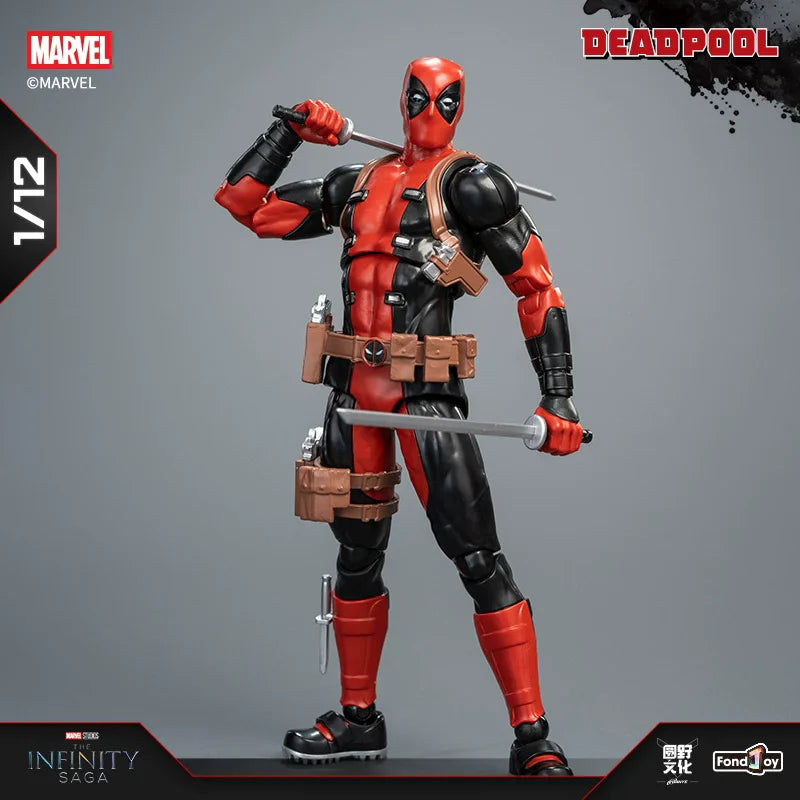 Fondjoy Deadpool Marvel Hero Quickly Assemble Building Blocks Model Plastic Kit Children's Assembly Toy Gift Puzzle Education