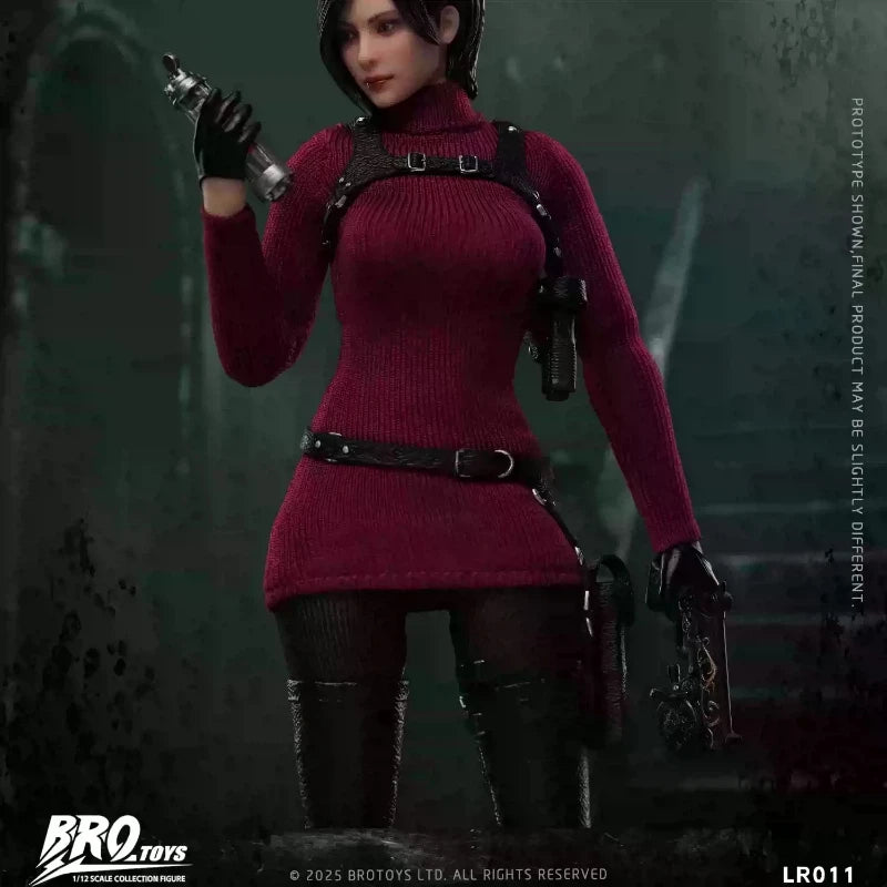 In Stock New Brotoys 1/12 Female Spy Ada Wong Collectible Action Figure Model For Action Figure Collectors Good Gifts Toys