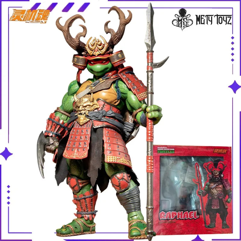 MetyToyz Original Spirit Machine Soul Limited Ninja Turtles Raphael Finished Product Mobile Model Handmade Toy Boy Gift in Stock