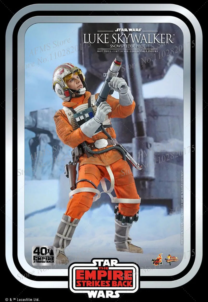 HOTTOYS MMS585 1/6 Men Soldier Luke Skywalker Star Wars The Empire Strikes Back 40Th Anniversary Collection 12Inch Action Figure