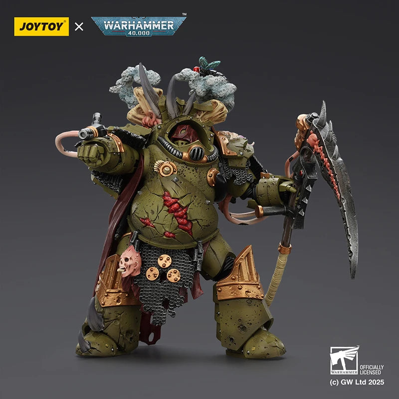 JOYTOYDark Source Warhammer40KDeath Guard Death Shroud Terminator Trio1:18Movable Soldier