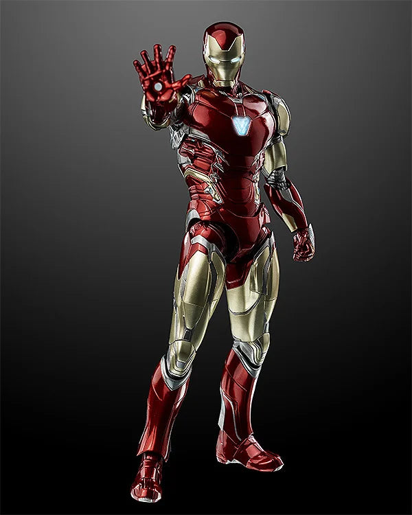 100% Original Threezero Studio The Infinity Saga DLX Iron Man Mark 85 Anime Action Collection Figures Model Toys Gifts In Stock