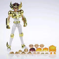 MMD Hyoga Figure Saint Seiya Myth Cloth EX Action Figuras Toys Manga Figurine Anime Peripheral Collection Model Gift for Kids