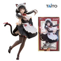 Original in Stock Taito Date A Live V Tokisaki Kurumi Coreful Figure Nekomimi Maid Ver Anime Figure Action Figure Model Toys