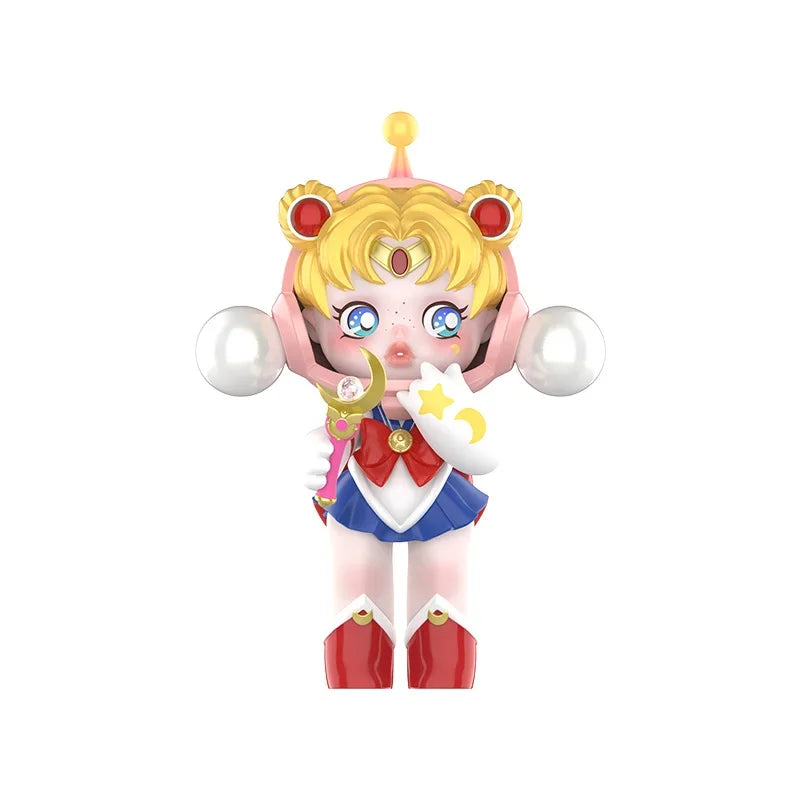 POPMART SKULLPANDA Sailor Moon Series Blind Box Anime Action Figure Guess Bag Ornament Figurines Desktop Dolls Model