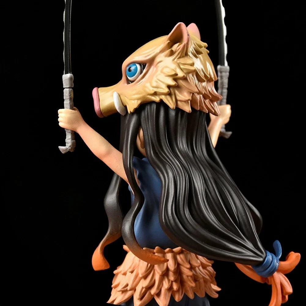 Anime Demon Slayer Figure Kamado Nezuko cosplay Hashibira Inosuke Action Figures Cute Nezuko Model Toy Figurine Kids Toys Gift
