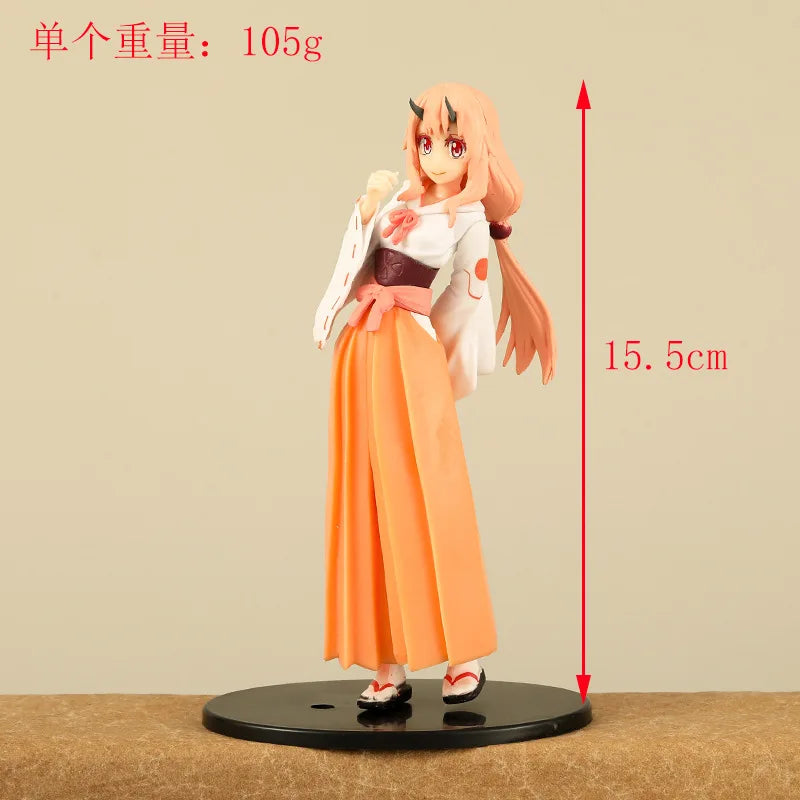 15cm Anime That Time I Got Reincarnated As A Slime Shuna Kawaii Girl Anime Figurines Desktop Decorations Japanese Dolls Toy gift