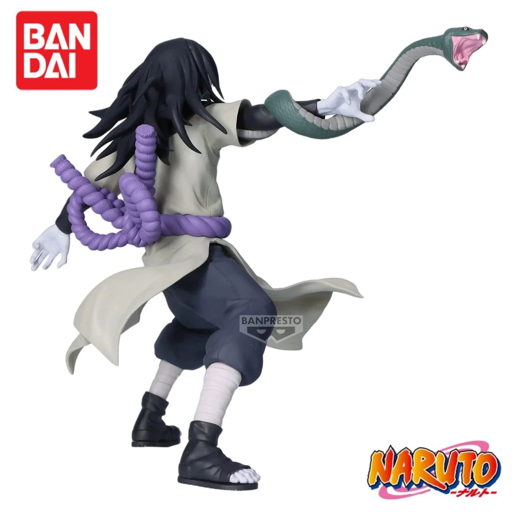 In Stock 100% Original Bandai Banpresto Naruto Vibration Stars Orochimaru Anime Figures Action Figure Model Toys Christmas Gifts