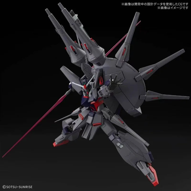 Bandai Original GUNDAM HG 1/144 Anime ZGMF-X666S LEGEND GUNDAM Action Figure Assembly Model Toys Collectible Gifts for Children