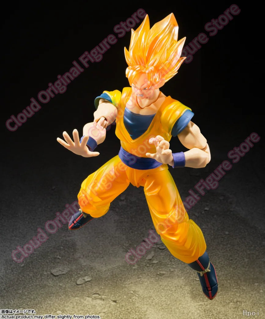 In Stock 100% Original Bandai SHF Dragon Ball Z TAMASHII NATIONS STORE Anime Figure Collectible Model Toys Hobby