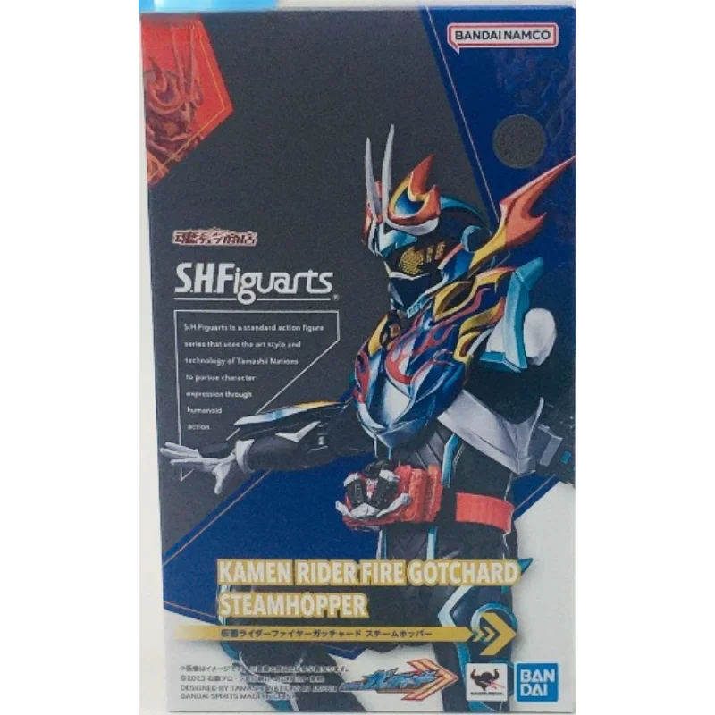 In Stock Bandai Kamen Rider Gotchard Steamhopper Action Figure Anime Collectible Model Toy