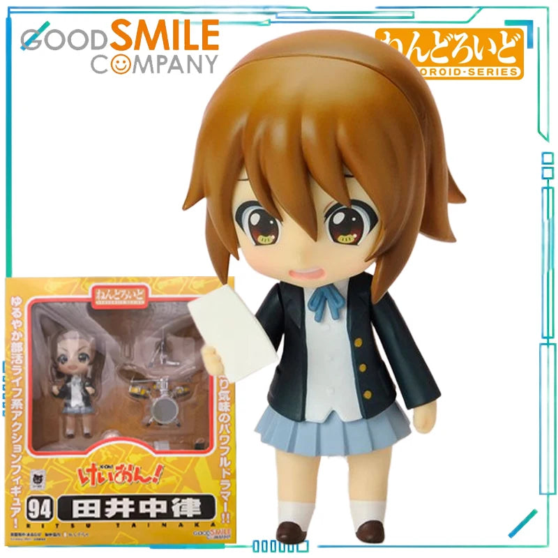 GSC Genuine NENDOROID Series K-ON！Qingyin Girl 094 Taguchi Law, 135 Hirasawa Worries, 082 Akiyama Sagami Mobile Model Toy