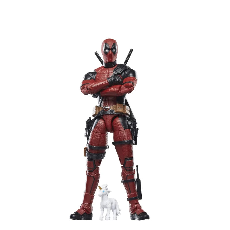 Marvel Deadpool Action Figure Legends Series Legacy Collection X-Men Joint Mobility Swords Guns Unicorn Accessories Toy Gift